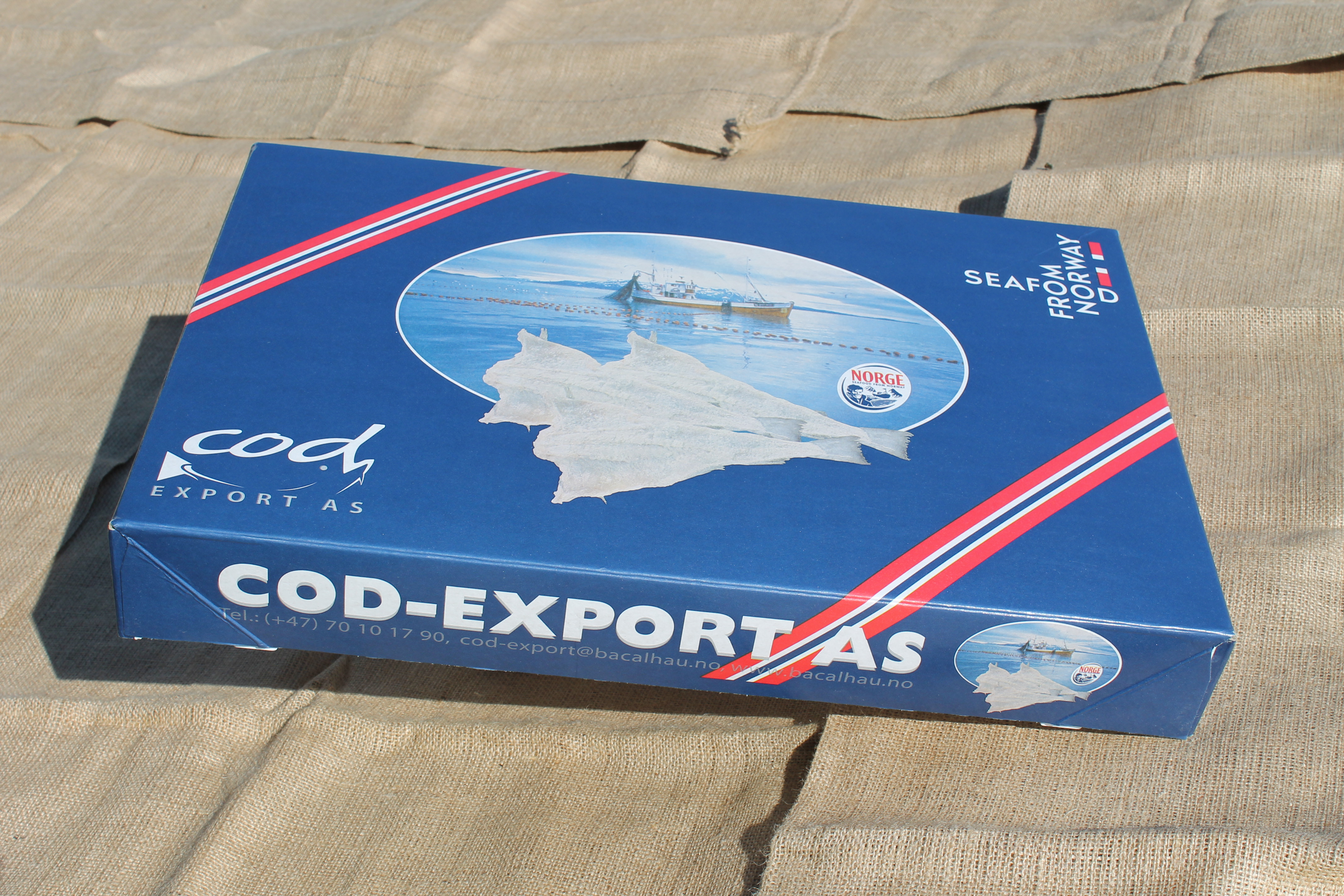 Cod-Export 9 or 10 kgs Carton
