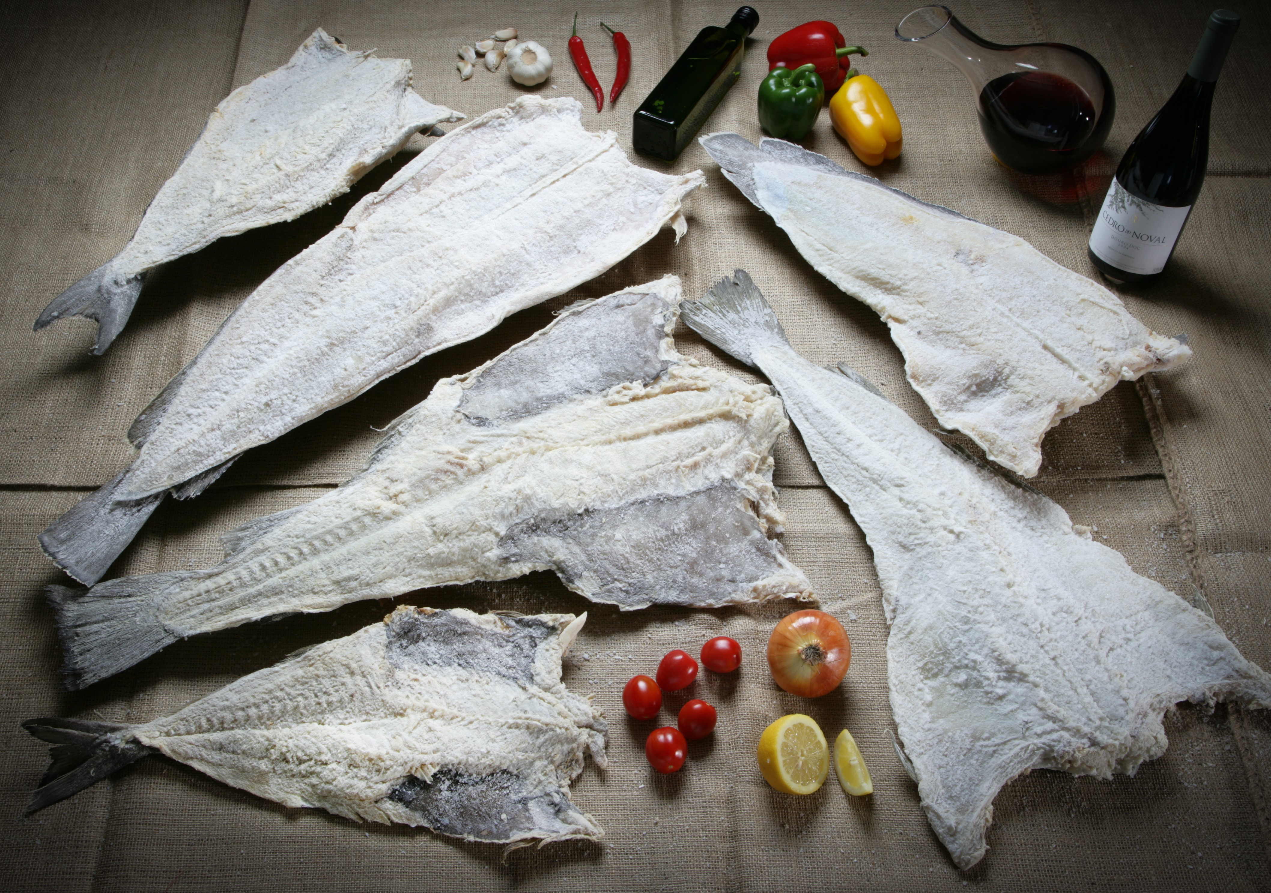 Stockfish - Bacalao / Bacalhau, dried, approx. 1.5 kg, Loose